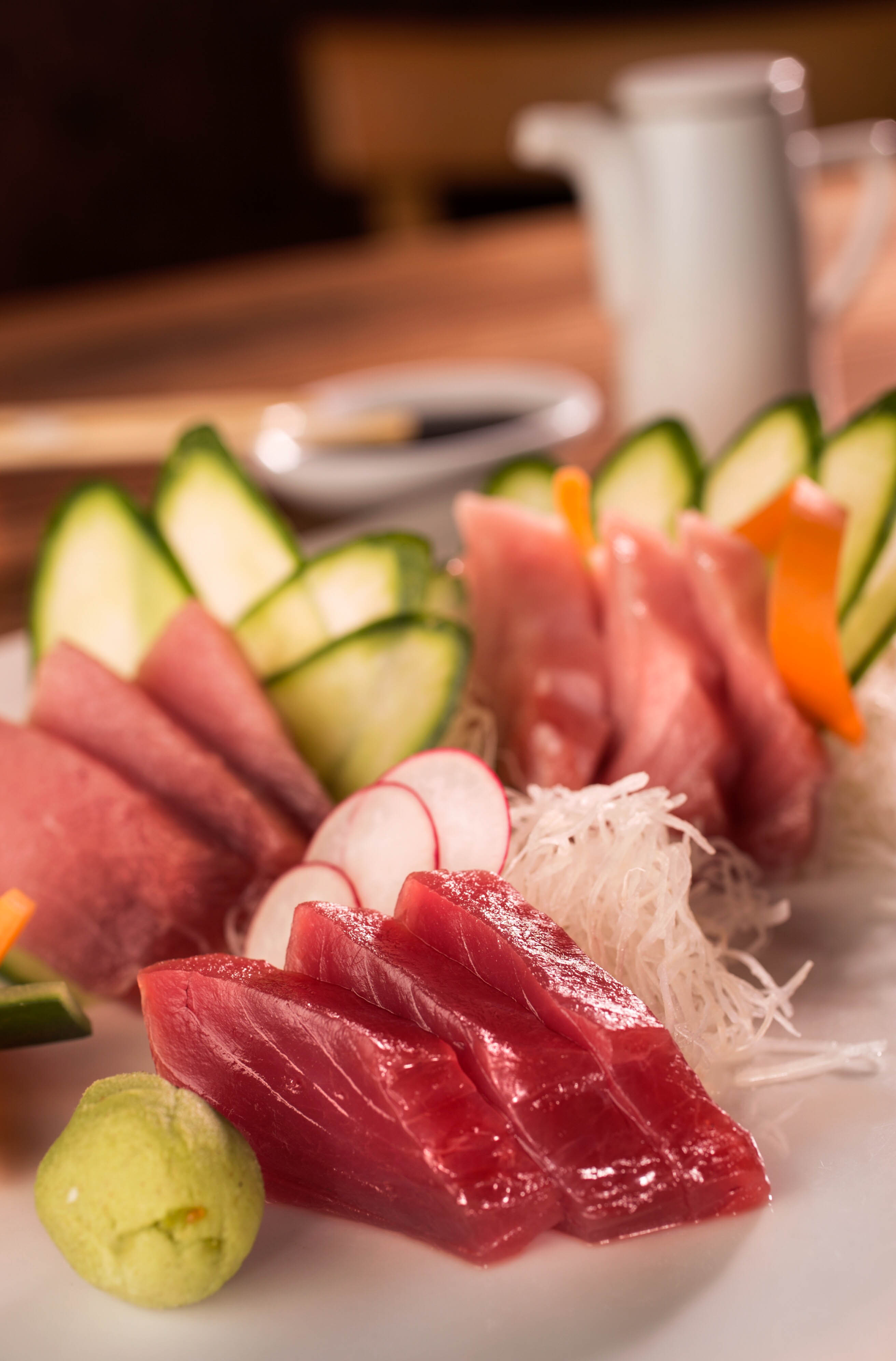 Sashimi De Atun Mixto Corte Grueso